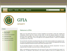 Tablet Screenshot of gfia.co.za